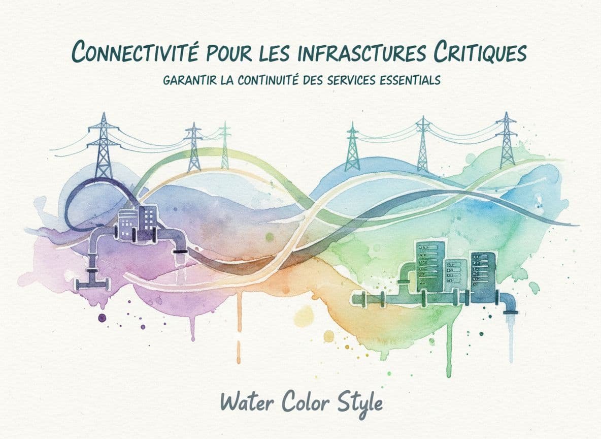 Connectivité pour les infrastructures critiques : garantir la continuité des services essentiels