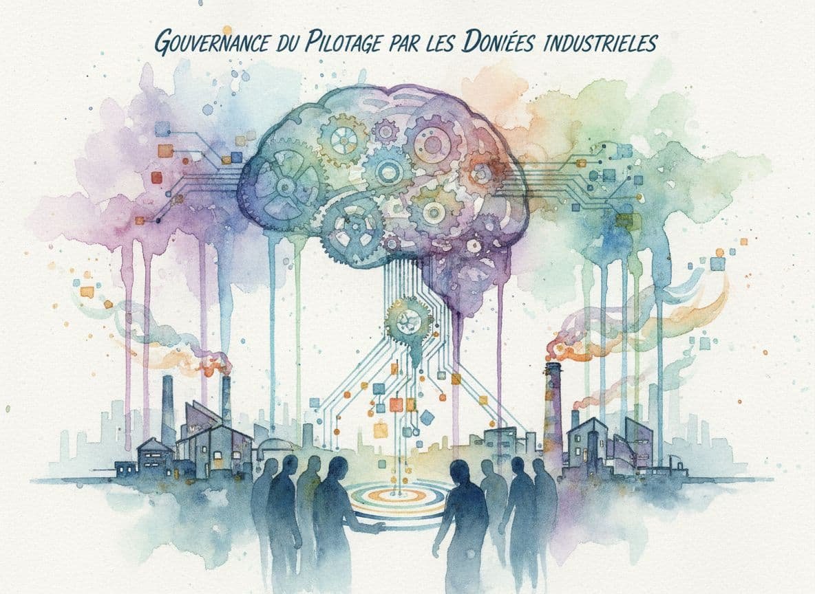 Gouvernance du pilotage par les données industrielles
