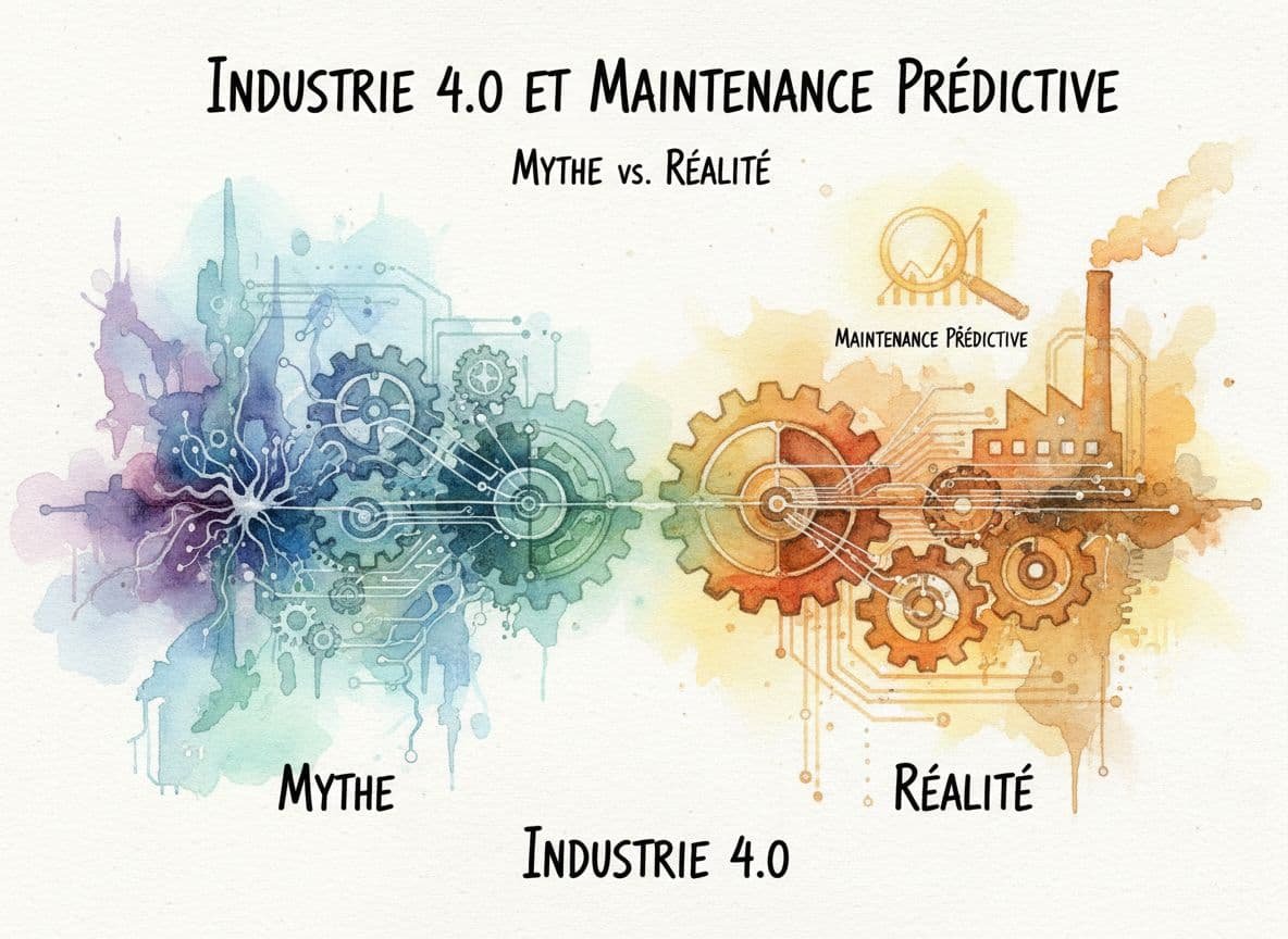 Industrie 4.0 et maintenance prédictive : mythe vs réalité sur le terrain