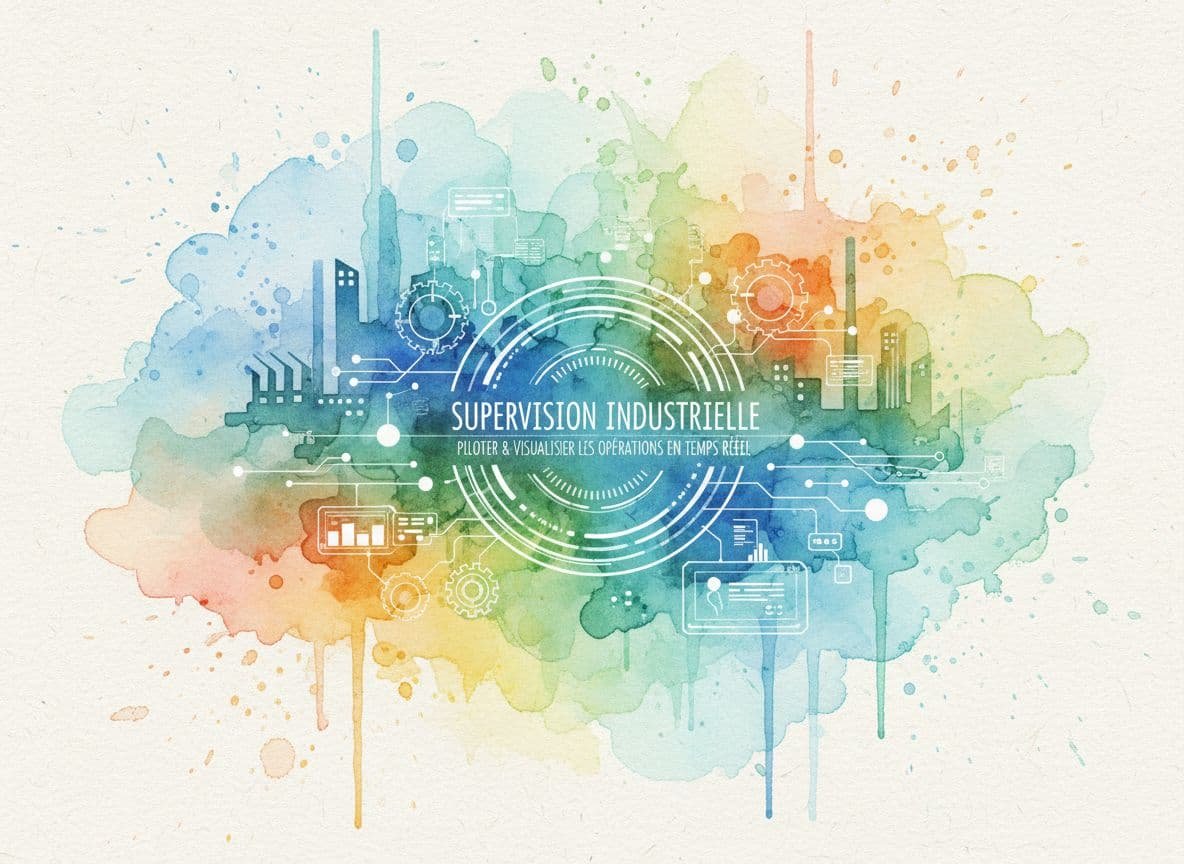 Supervision industrielle : piloter et visualiser les opérations industrielles en temps réel